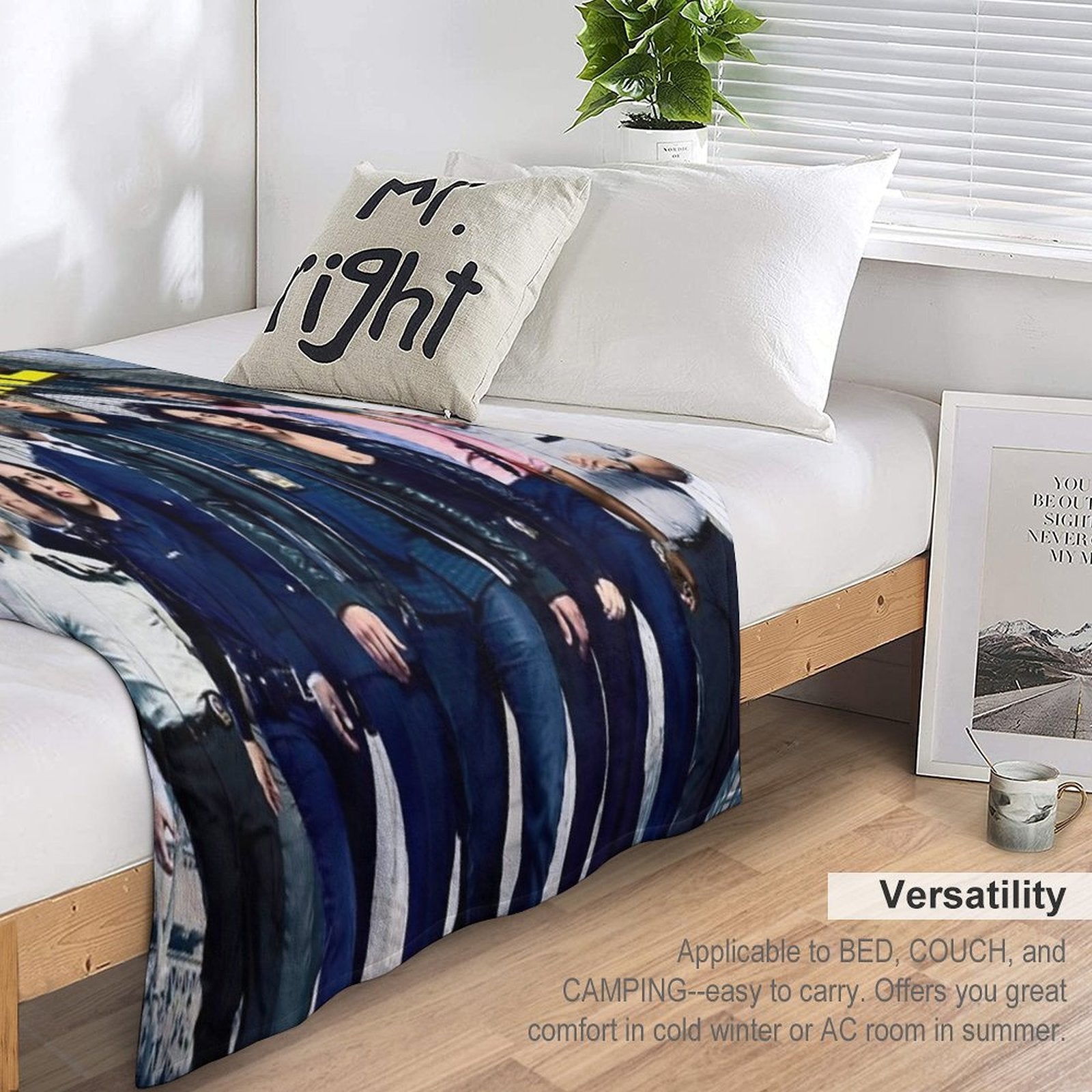 Brooklyn Nine Shrink-resistant Throw Blanket
