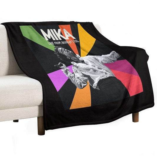 Mika Live from Brooklyn Steel Easy Care Throw Blanket