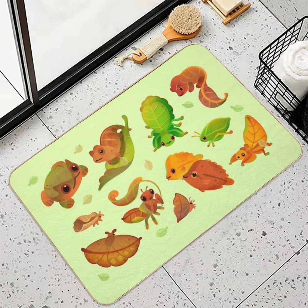 Leaf Mimics  Pet-Safe Bath Mat
