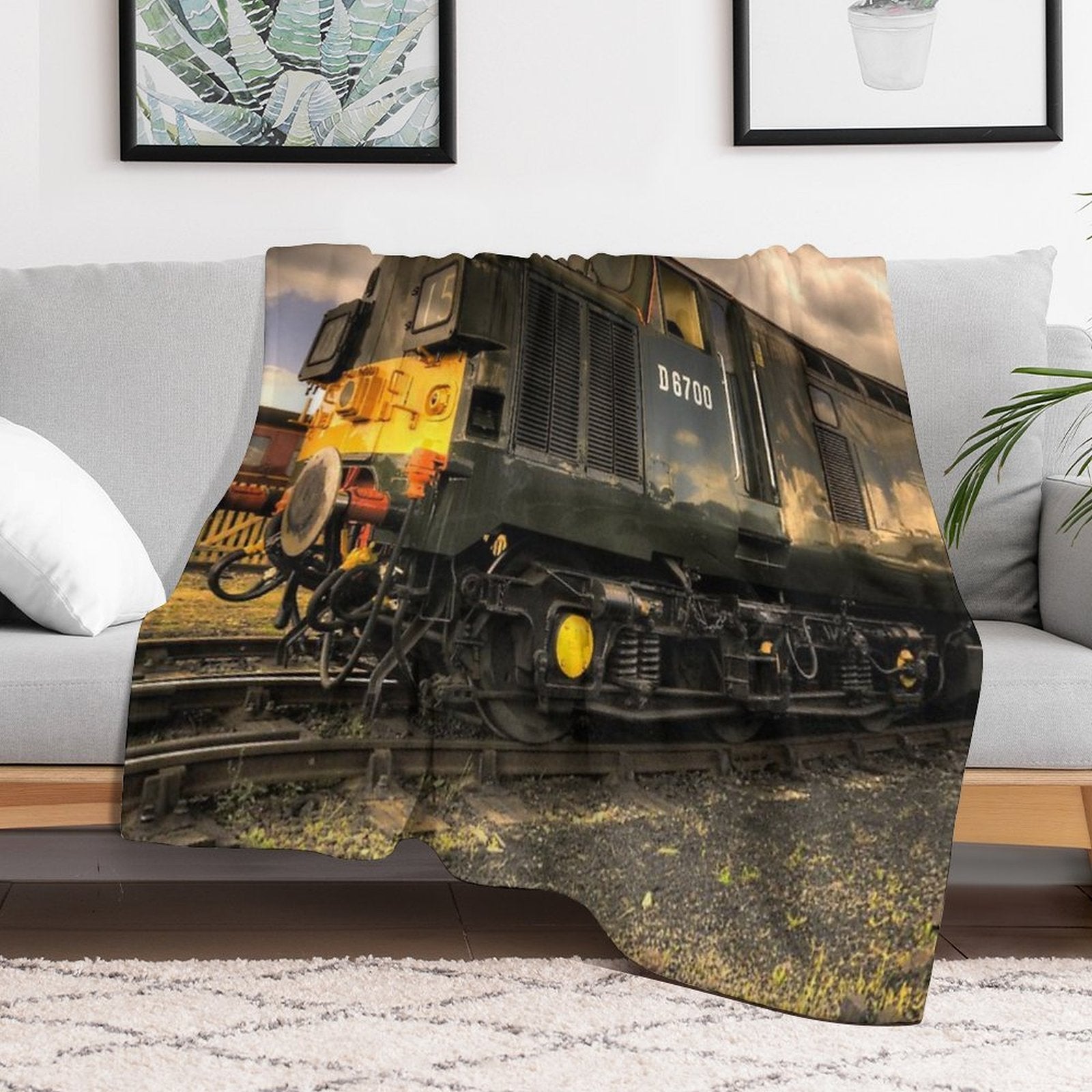 Class 37 Pioneer Sustainable Throw Blanket