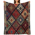 Ethnic Oriental Pattern Multi-functional Throw Blanket