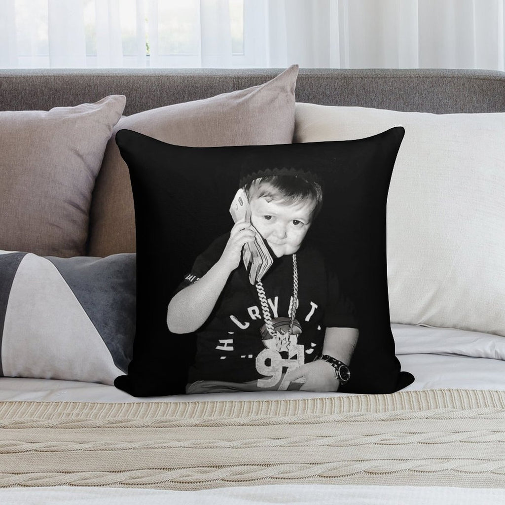 Hasbulla Money Talks Soft Multiple Sizes Throw Pillow
