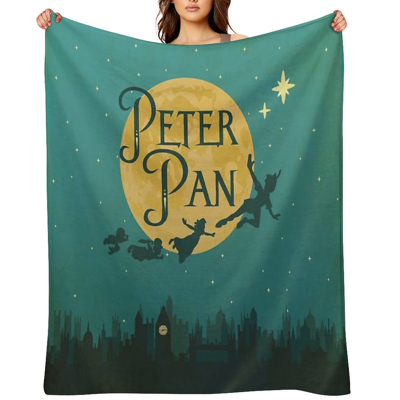 Vintage Style Classic Pan Durable Throw Blanket