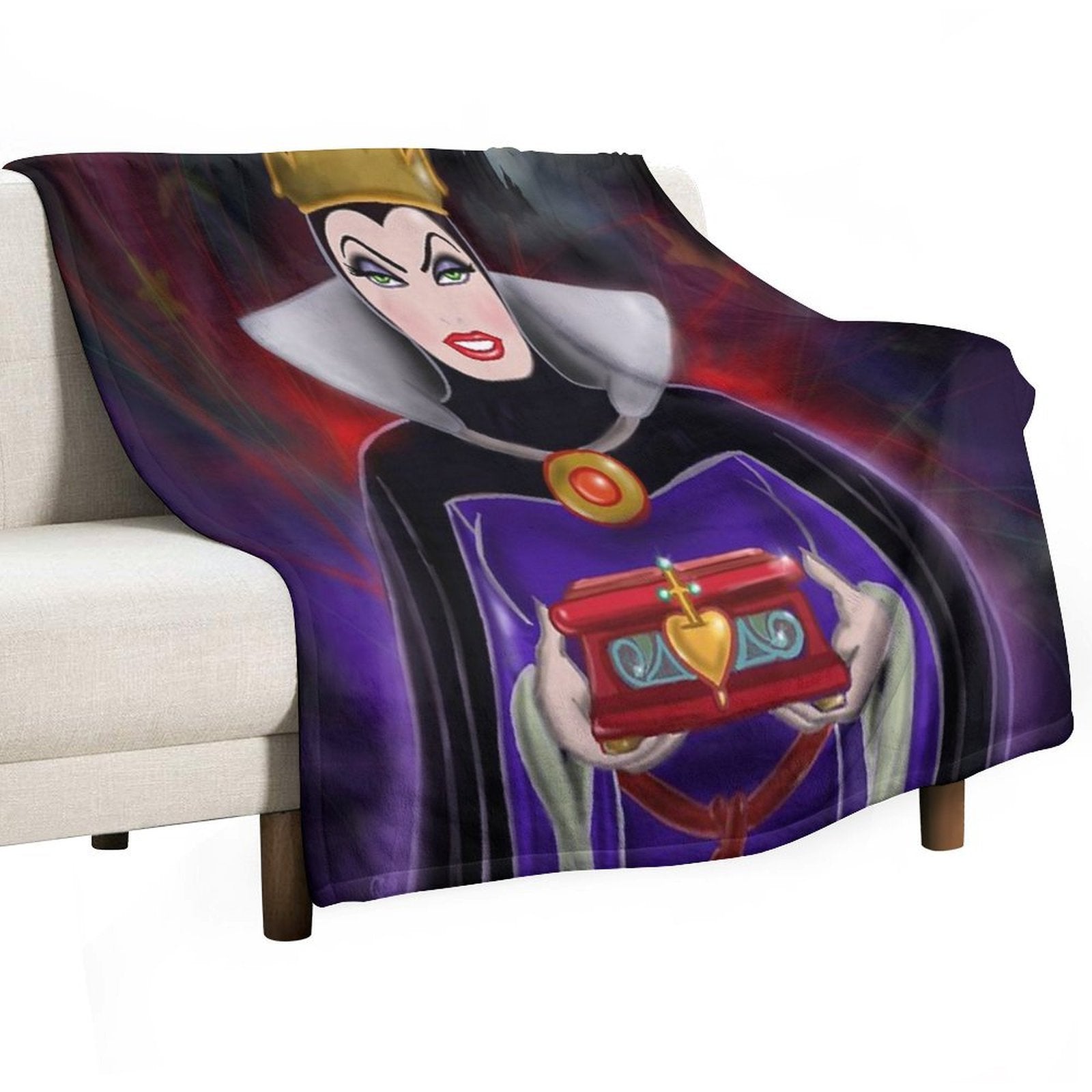 Queen of Evil Lightweight Throw Blanket
