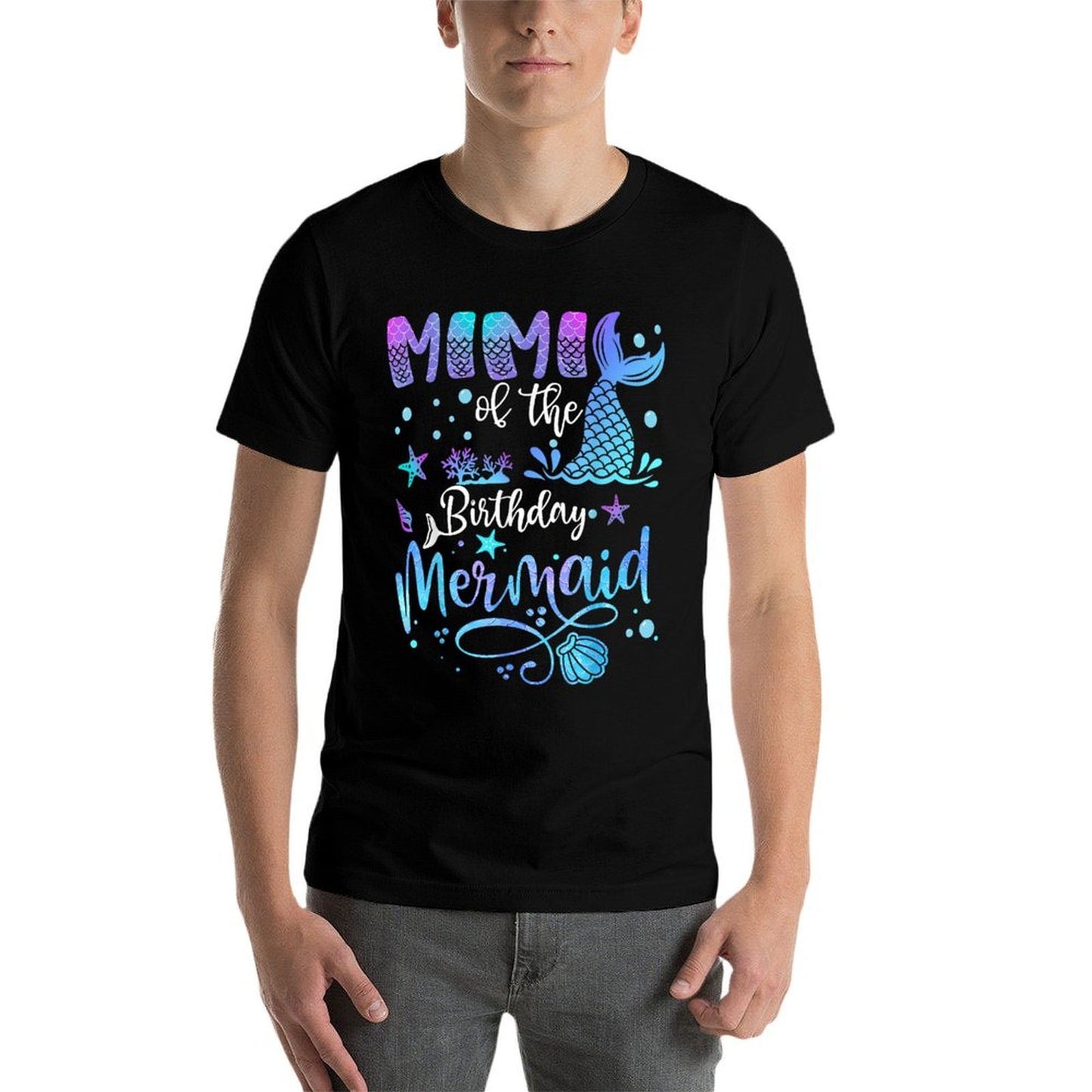 Mimi Of The Birthday Mermaid Bday Party Mermaid  Affordable Price T-Shirt