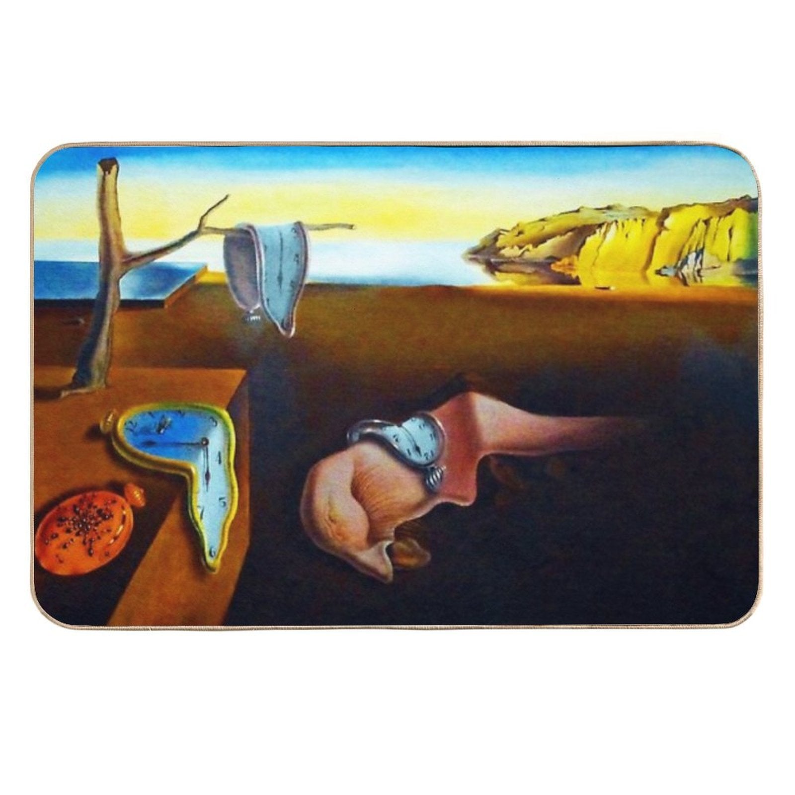 Salvador Dali The Persistence Of Memory  Multi-Purpose Bath Mat