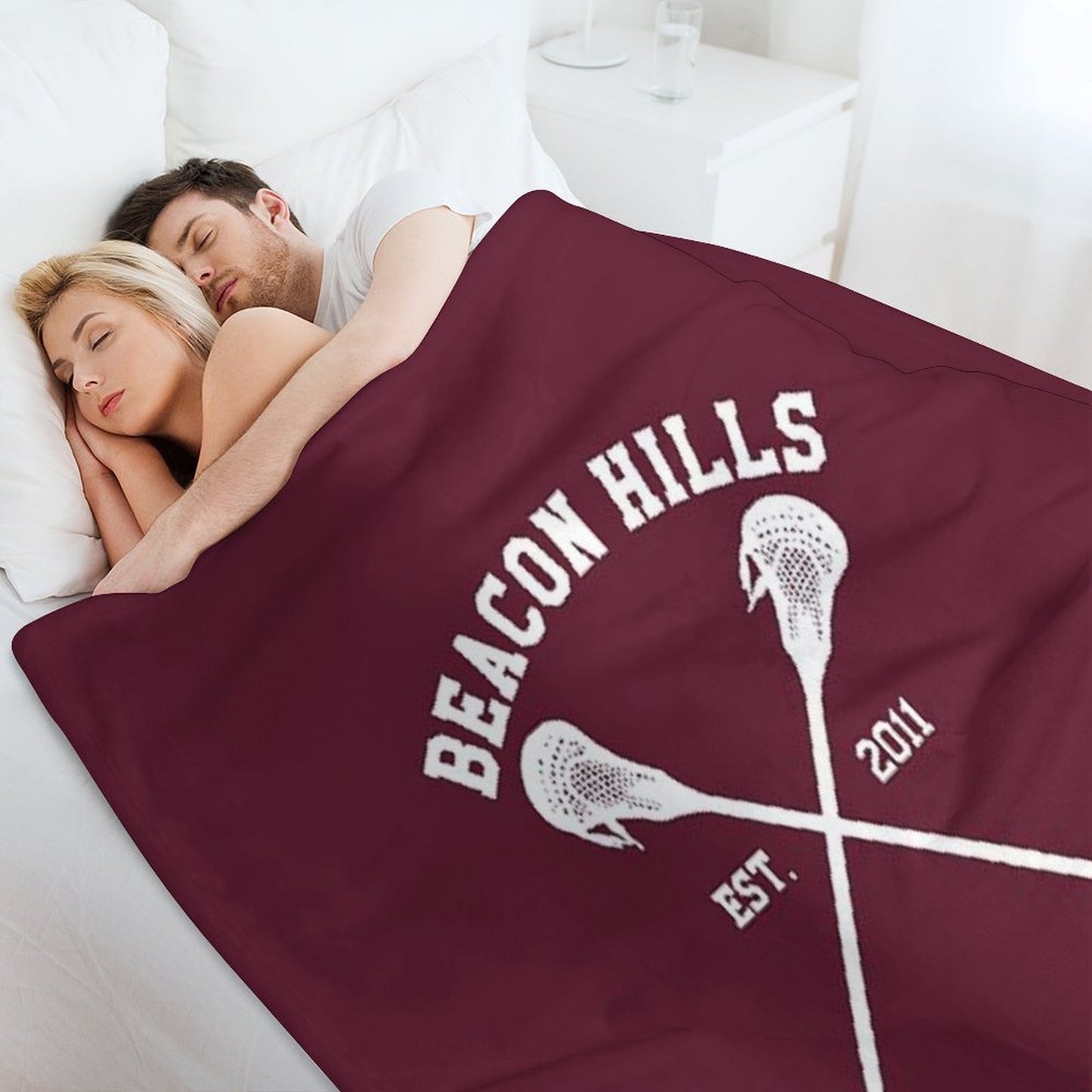 Beacon Hills Lacrosse - Teen Wolf All-season Throw Blanket