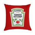 Ketchup Halloween 2023 Costume Family Group Matching Couple Mustard Mayo Soft Gift Ready Throw Pillow