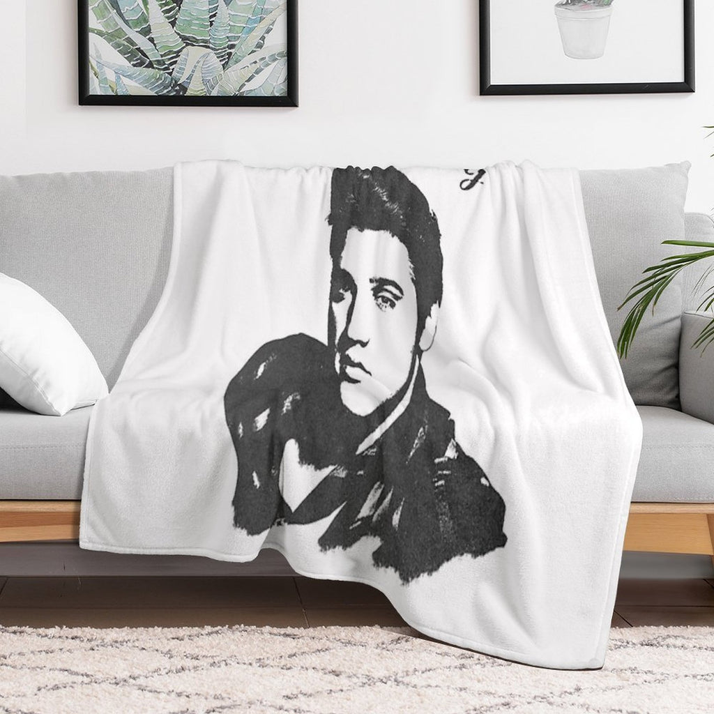 Vintage Official Script Velvety-soft Throw Blanket
