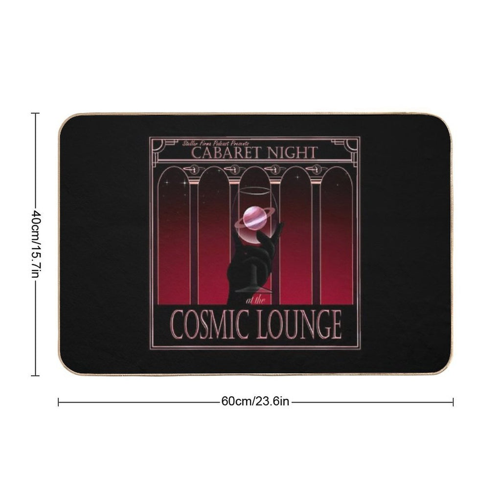 Cosmic Lounge Cabaret  High-Traffic Bath Mat