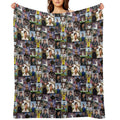 Jude Bellingham Collage Comfort Throw Blanket