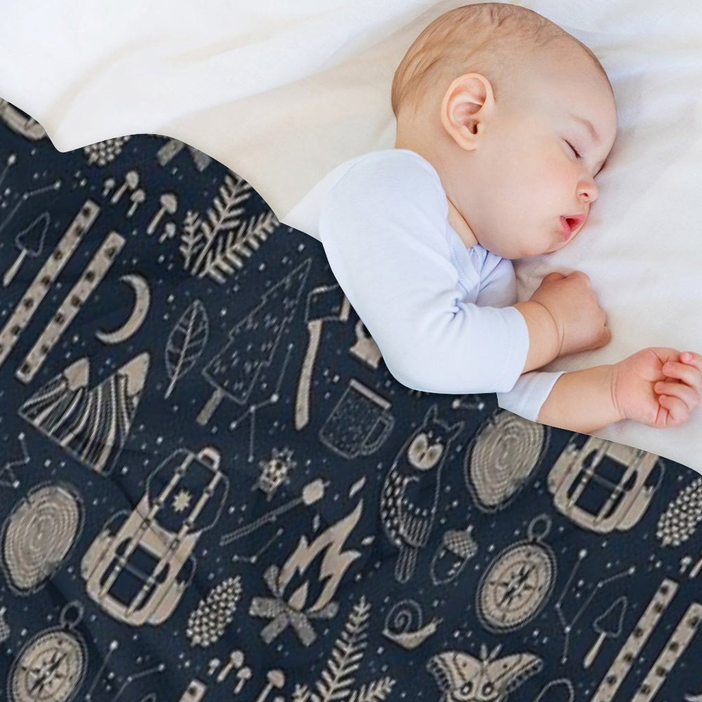 Into The Woods Shrink-resistant Throw Blanket