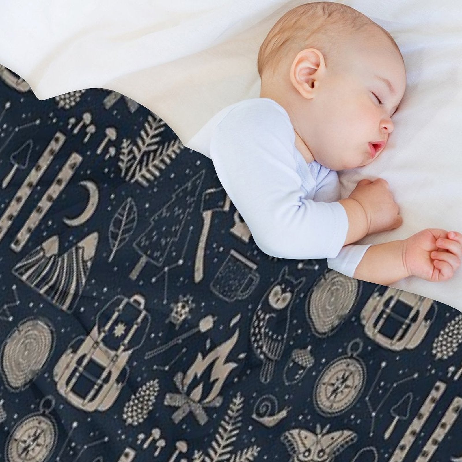 Into The Woods Shrink-resistant Throw Blanket