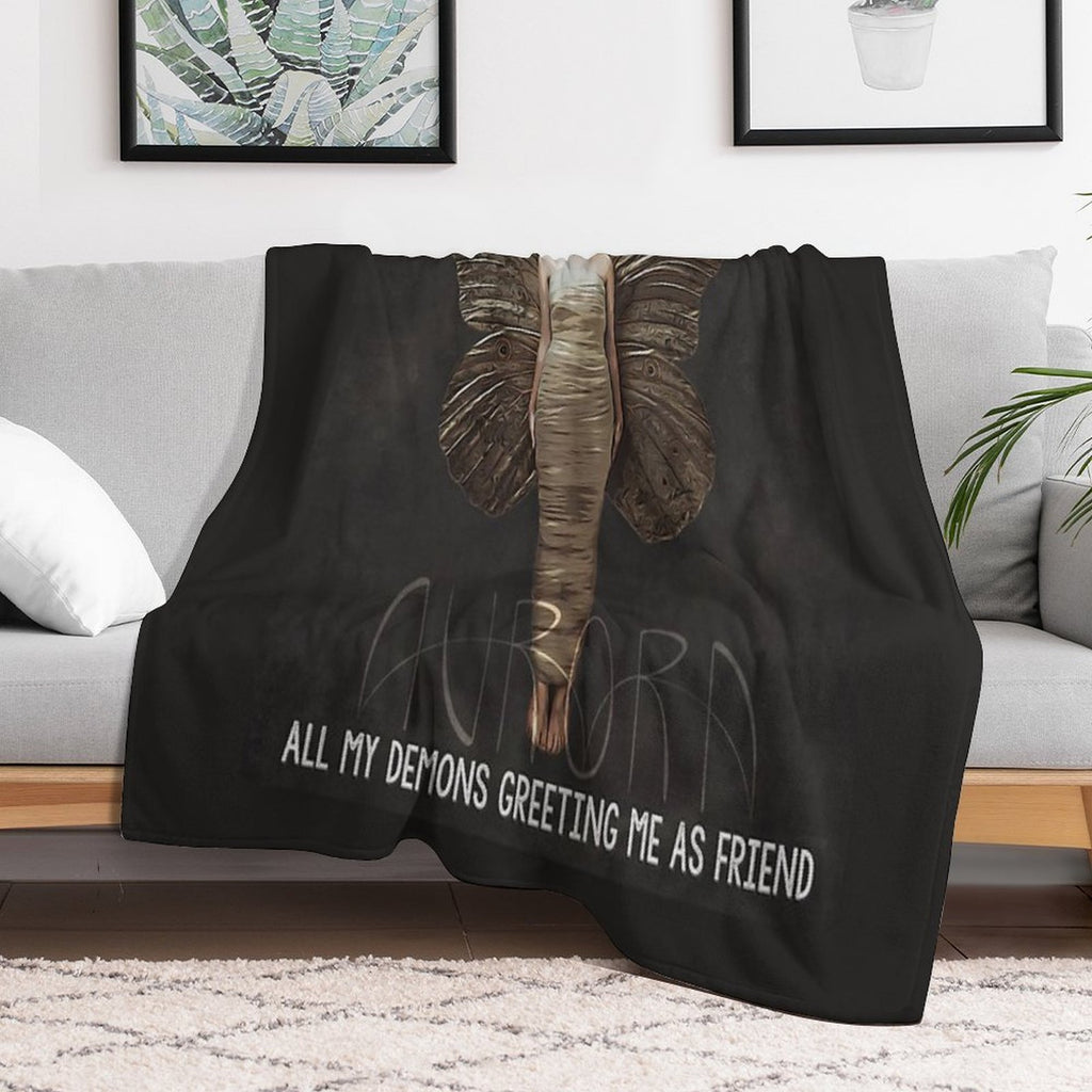 All My Demons Comfort Throw Blanket