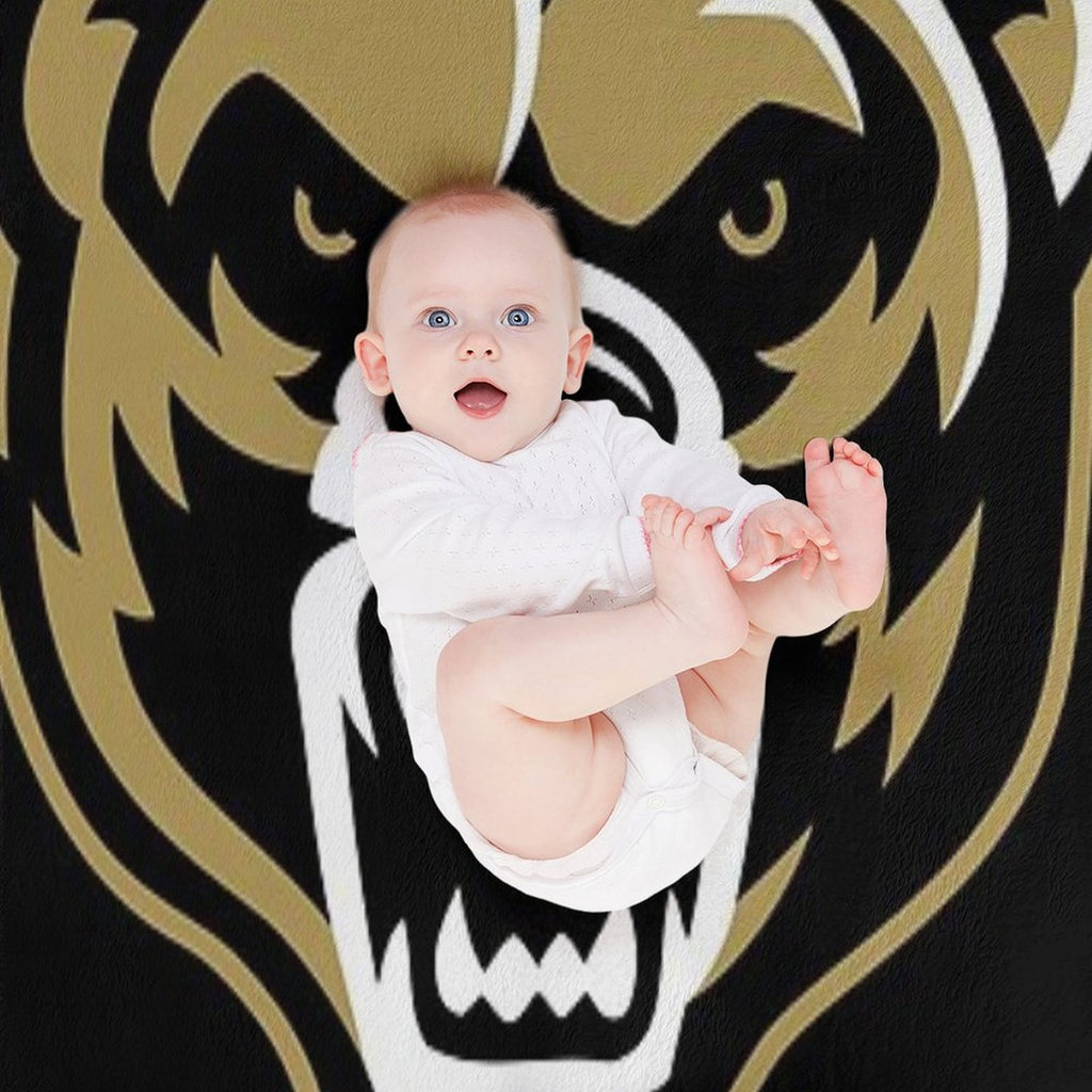 Oakland Golden Grizzlies Travel-friendly Throw Blanket
