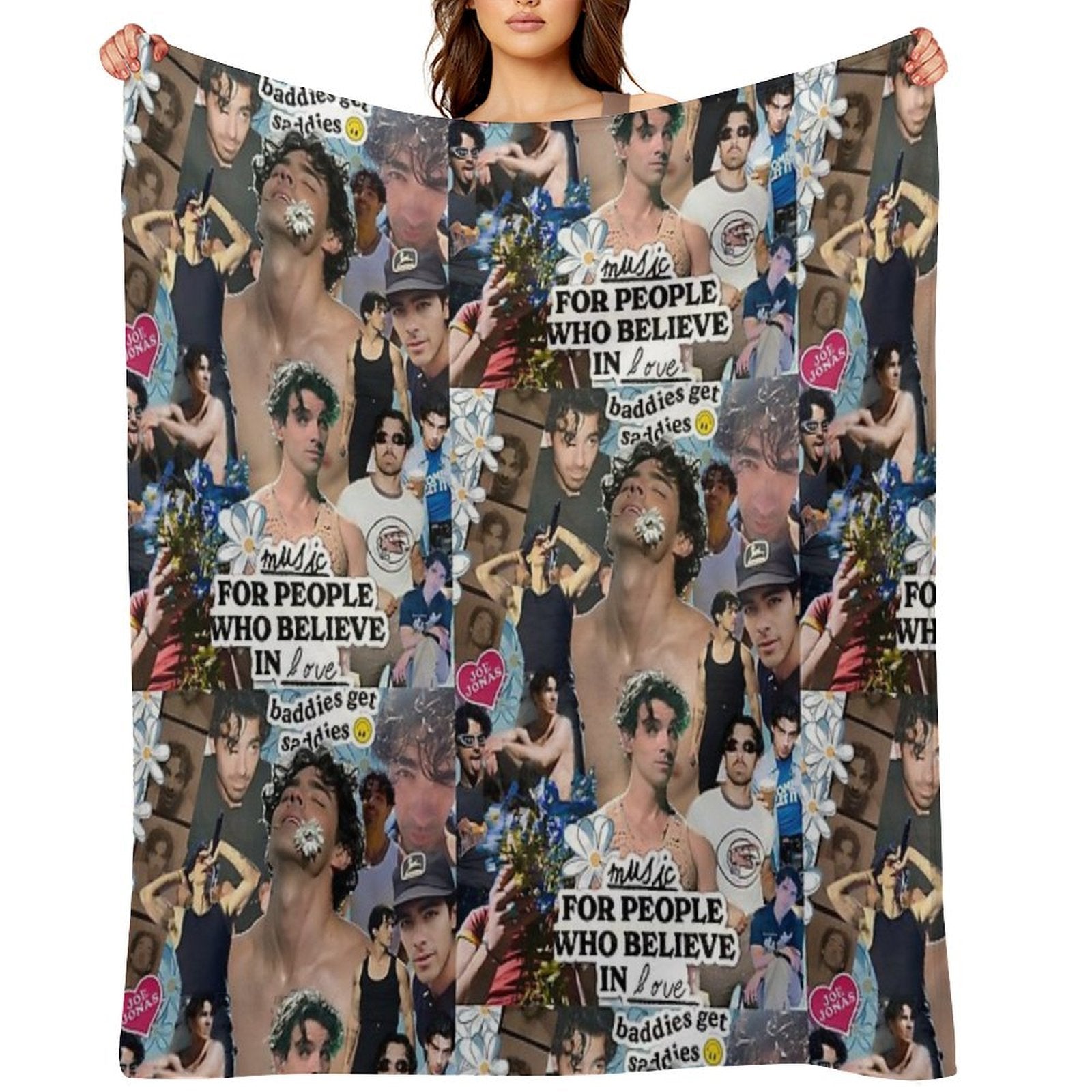 Even Baddies Get Saddies Machine-washable Throw Blanket
