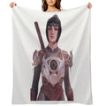 Shadowheart Baldurs Gate 3 Lightweight Throw Blanket