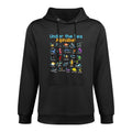 ABC Animals Under Water A-Z Types of Sea Animals Alphabet Durable Construction Hoodie