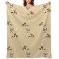 English Country Foxhunt Comfort Throw Blanket