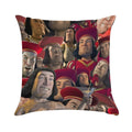 Lord Farquaad Soft Skin-Friendly Throw Pillow