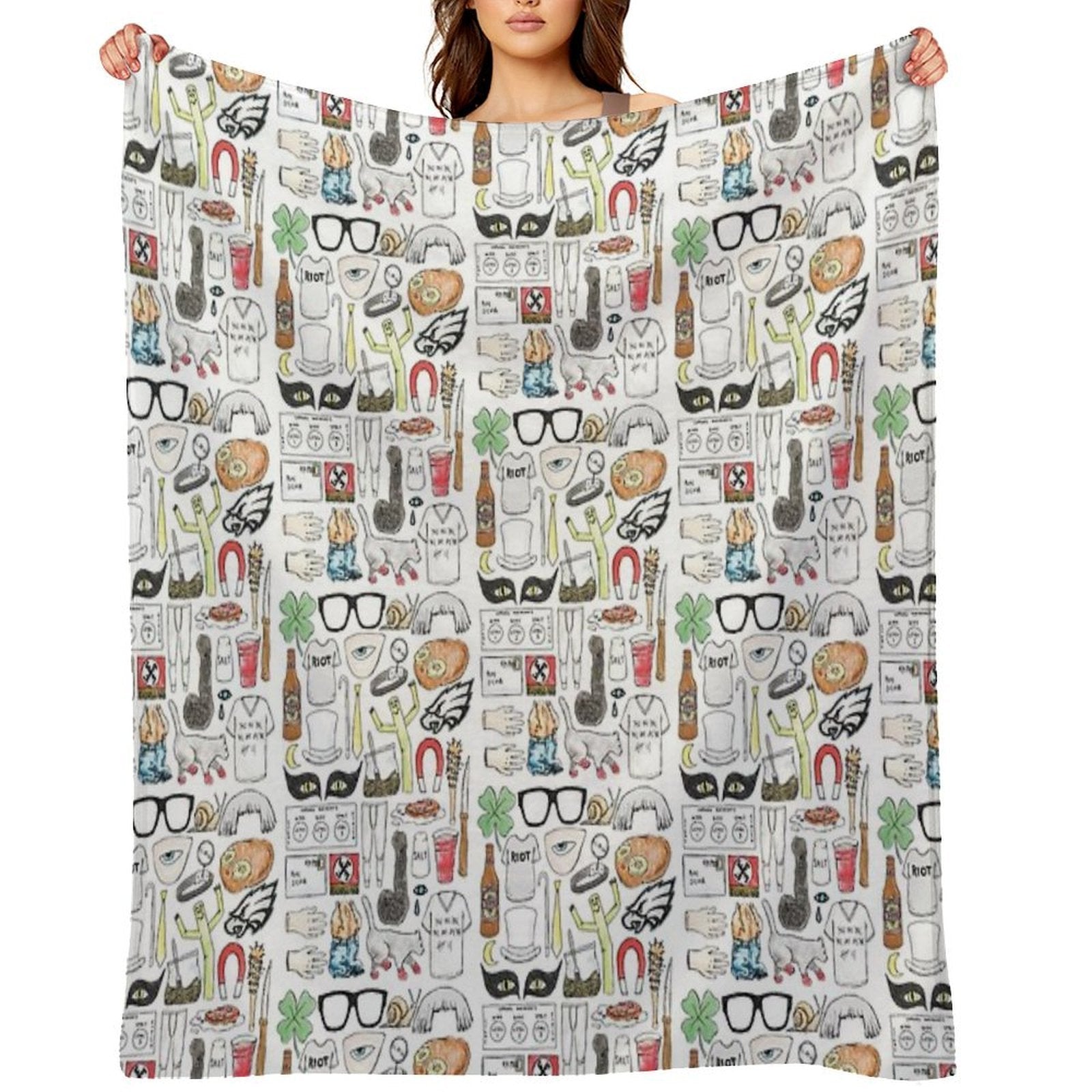 ALWAYS SUNNY Iconic Times All-season Throw Blanket
