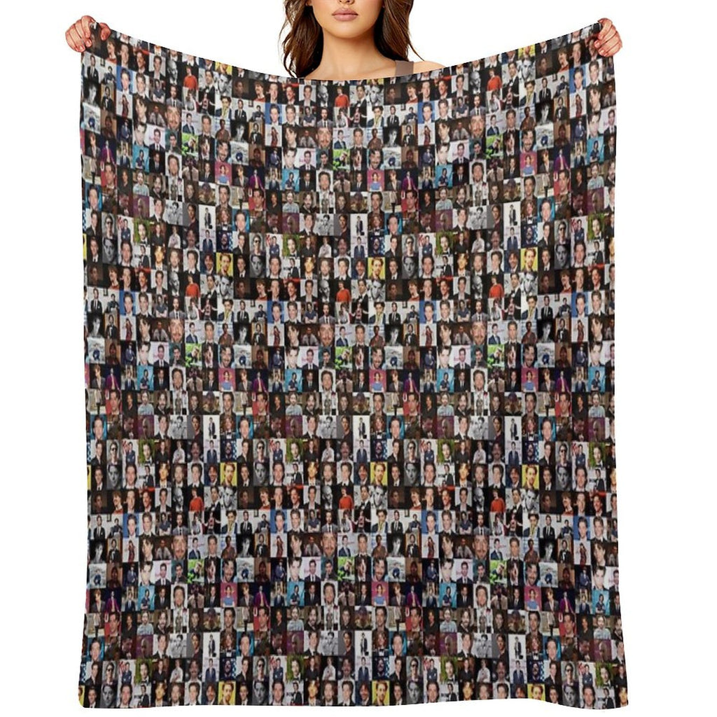 Christian Borle Collage - Many Items Available Plush Throw Blanket
