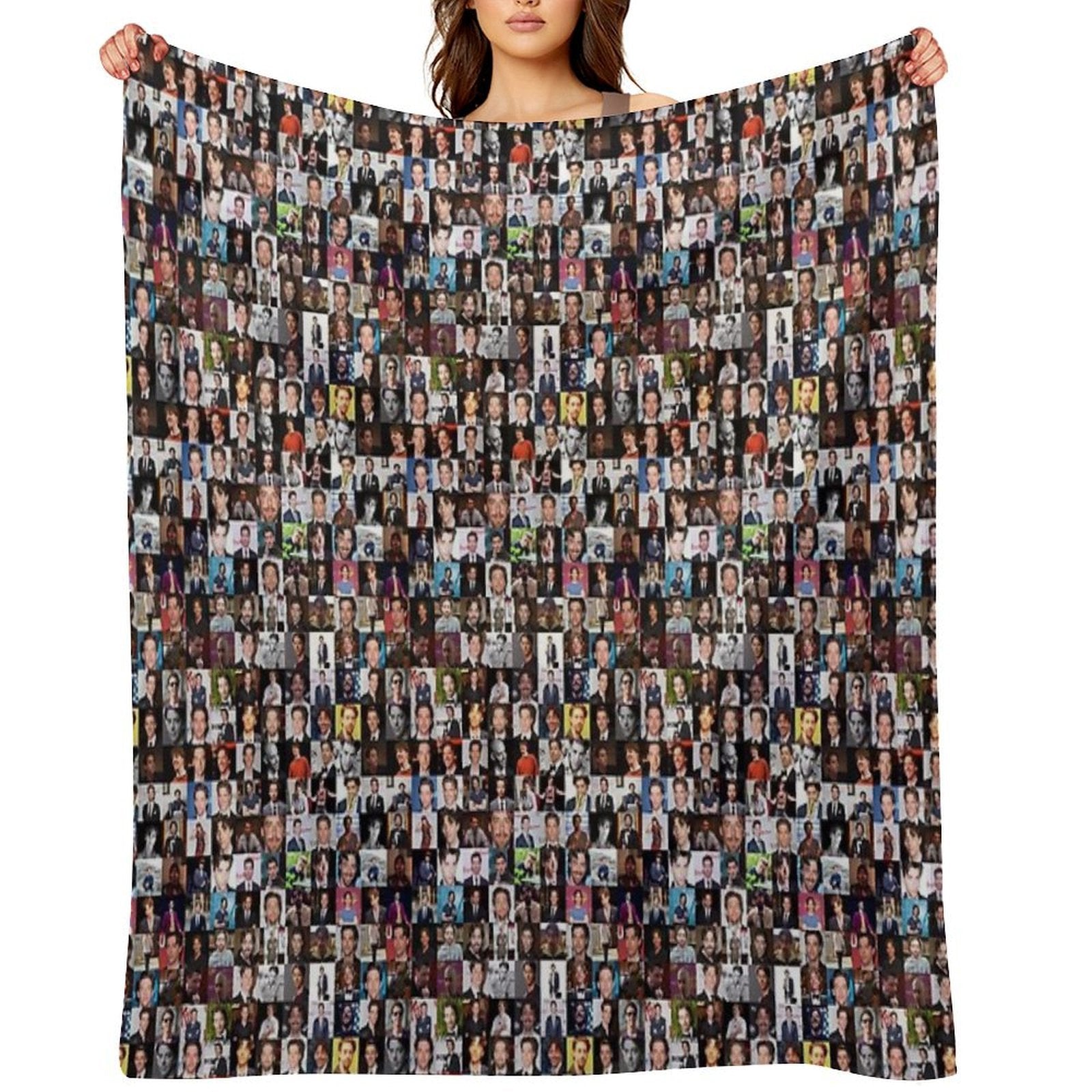 Christian Borle Collage - Many Items Available Plush Throw Blanket