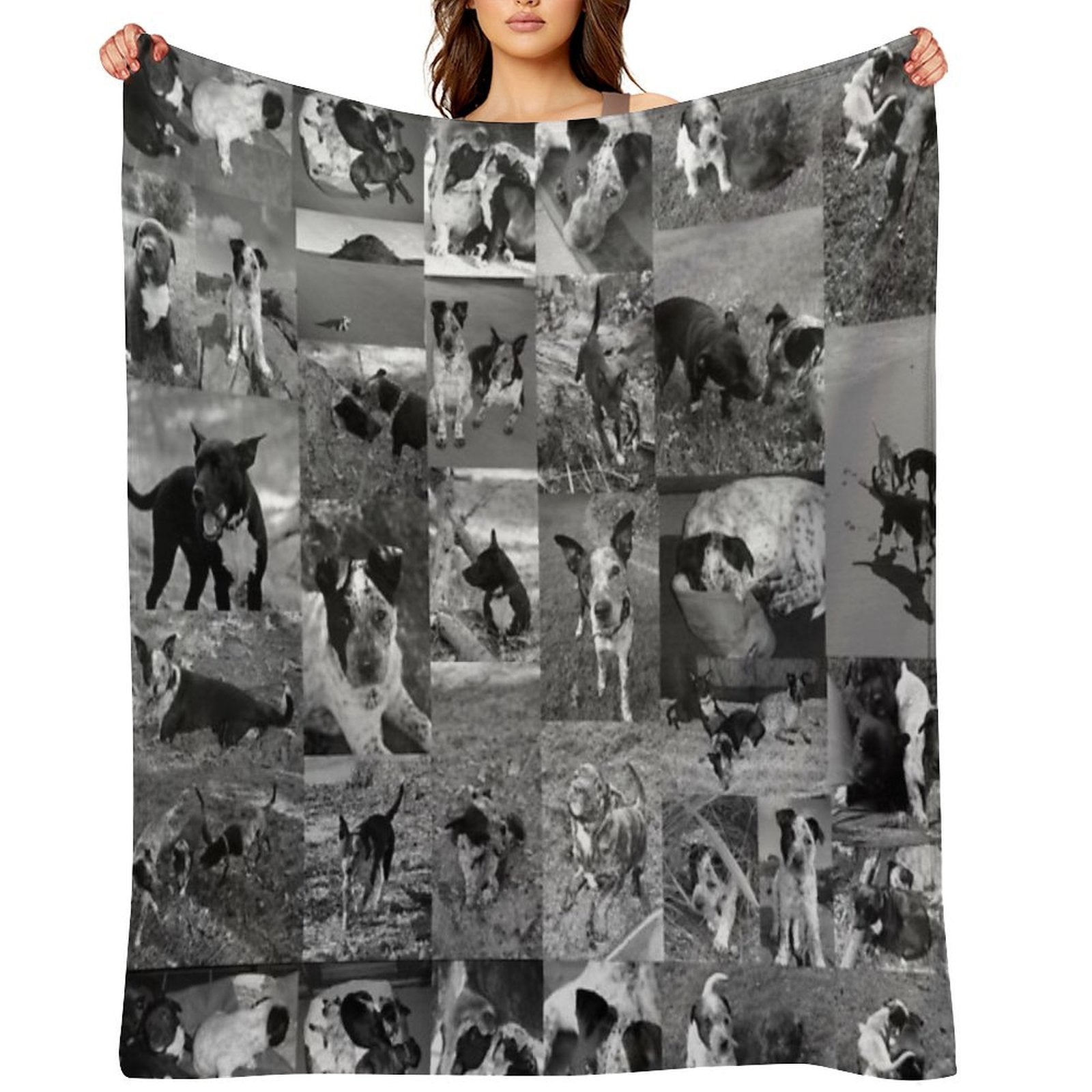 Too Many Puppies Blanket Shrink-resistant Throw Blanket