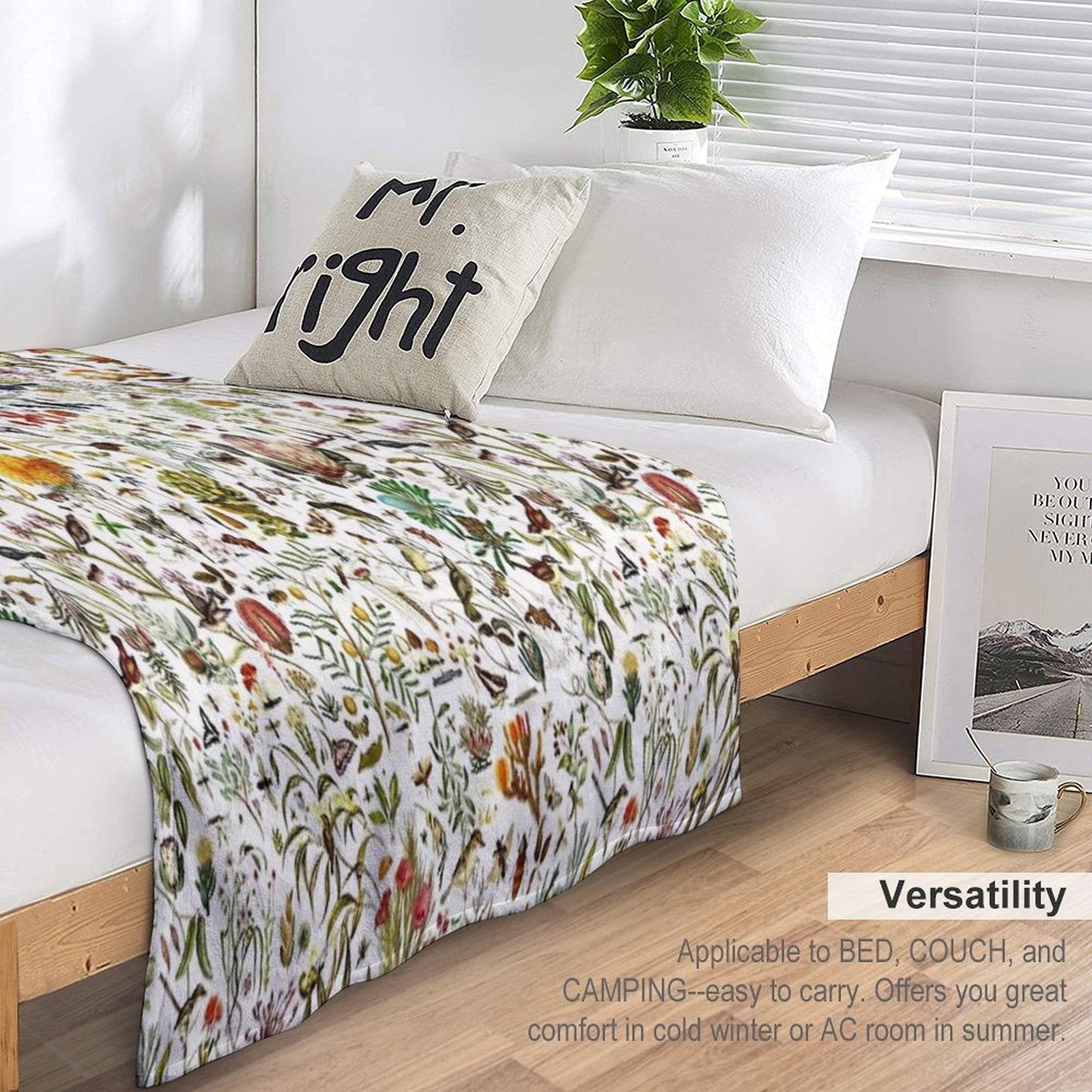 Biology Australia. Eco-conscious Throw Blanket