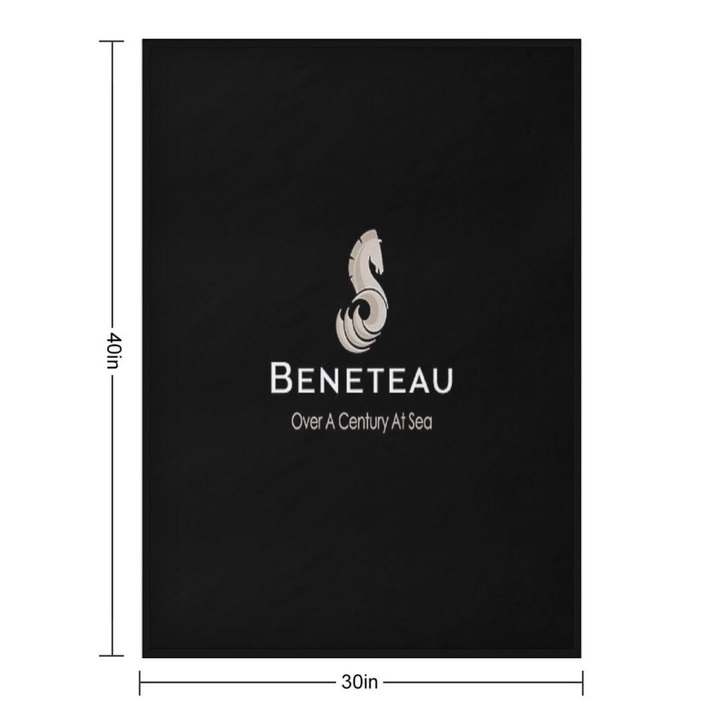 Beneteau Sailboat Sailing Yacht POCKET SIDE All-season Throw Blanket