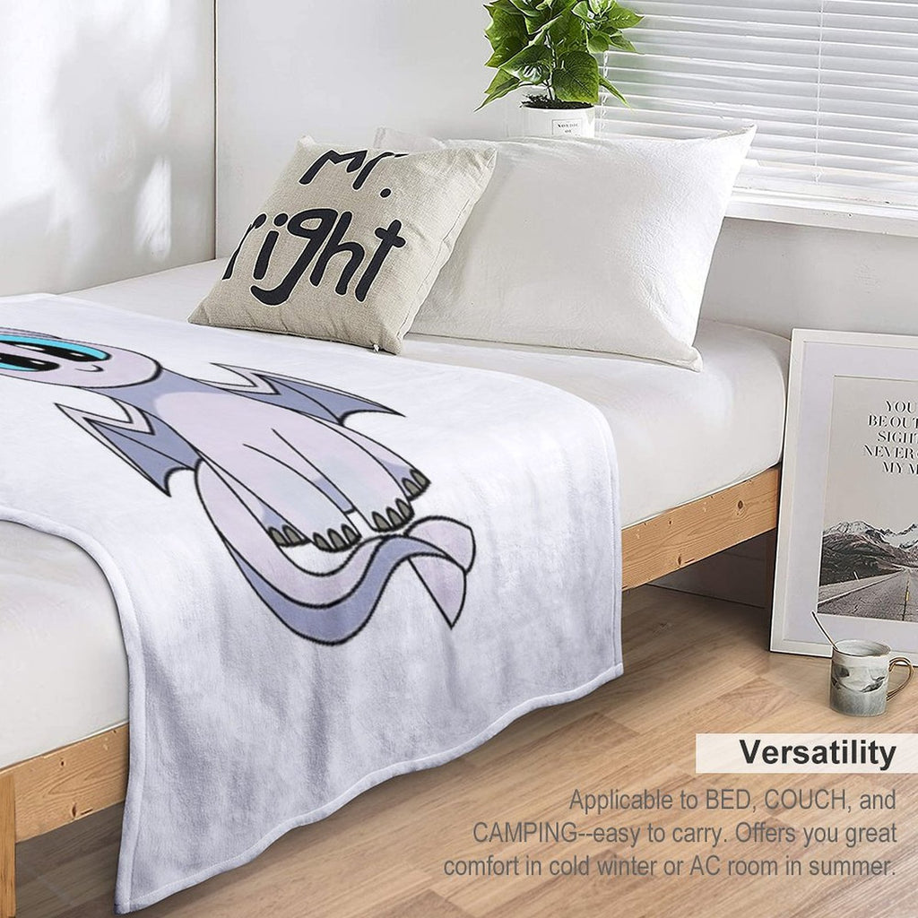 Light Fury Toothless Quick-dry Throw Blanket
