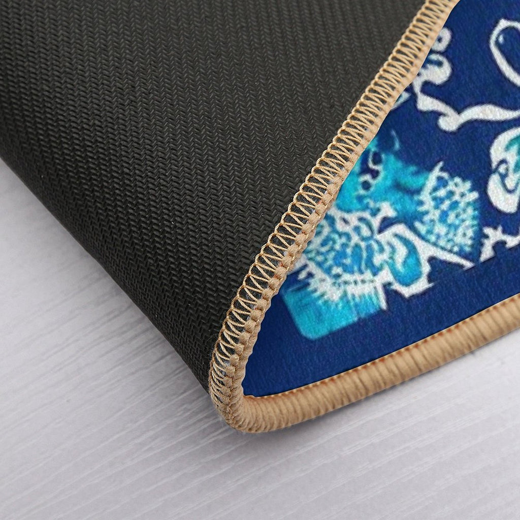 Bandana Inspired Drip  Rapid-Drying Bath Mat