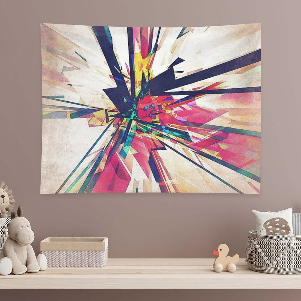 Abstract Geometry Tapestry