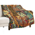 Vintage Quilted Pattern 2 Lightweight Throw Blanket