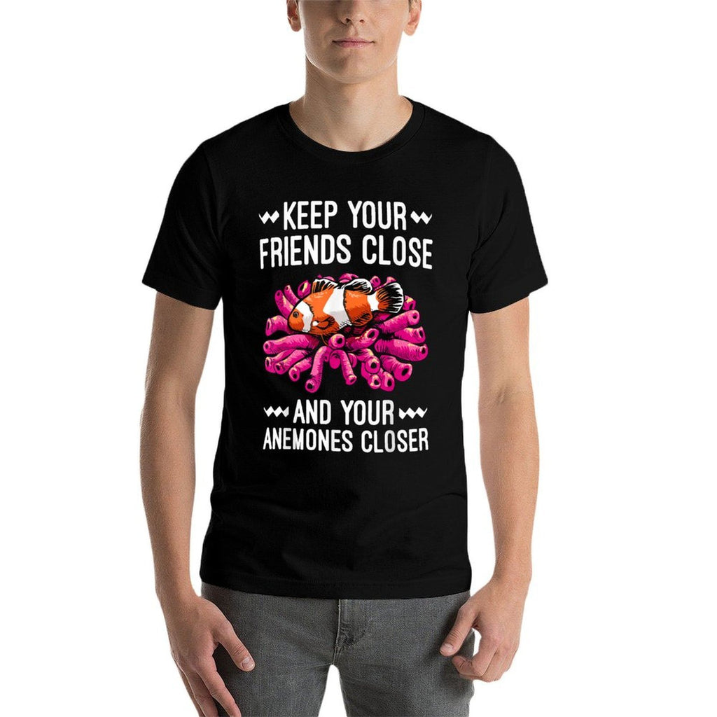Funny Clown Fish Gift Clown Fish Anemones Lover Men Women  Moisture-wicking T-Shirt