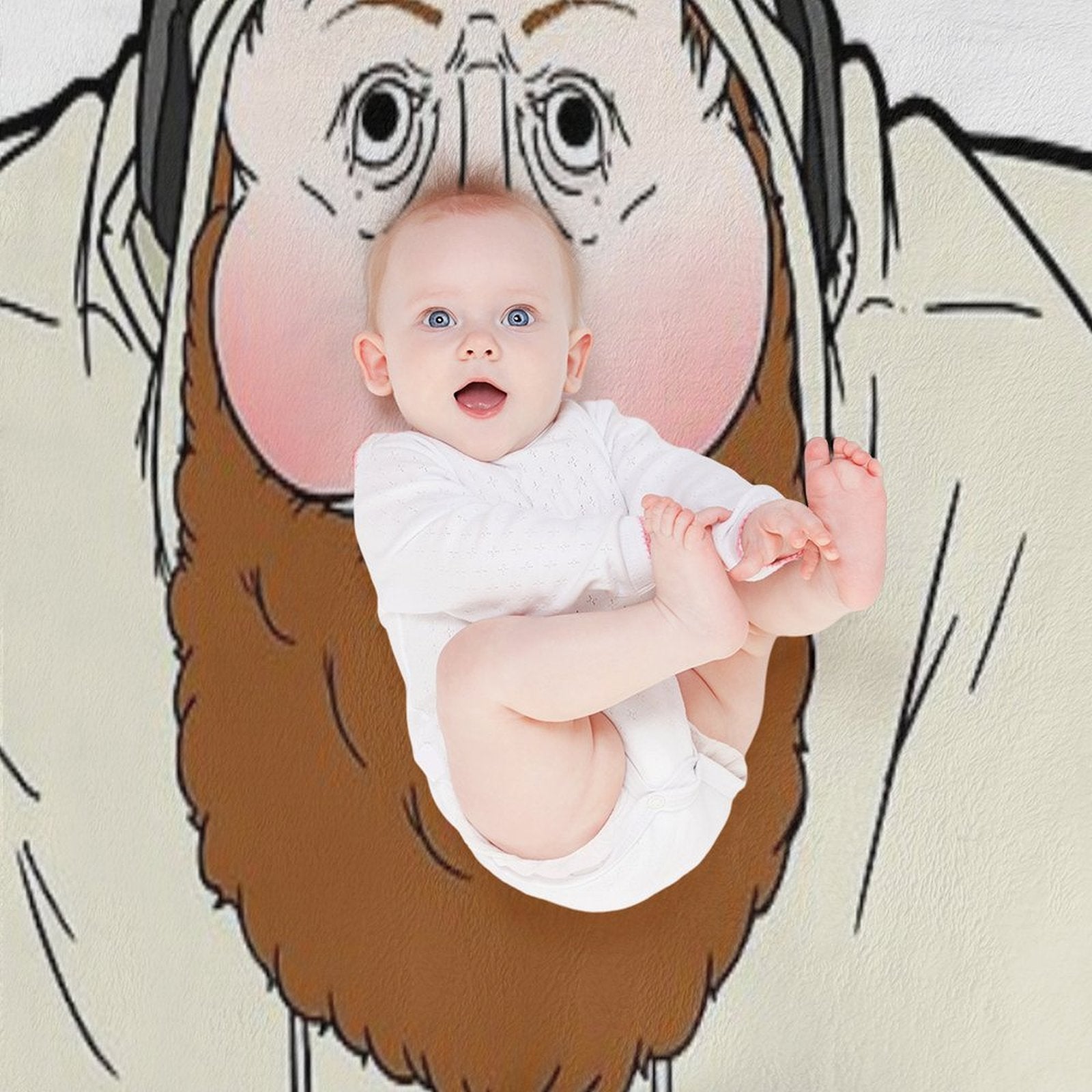CASEOH CARTOON MEME [LIMITED TIME ONLY] Multi-functional Throw Blanket
