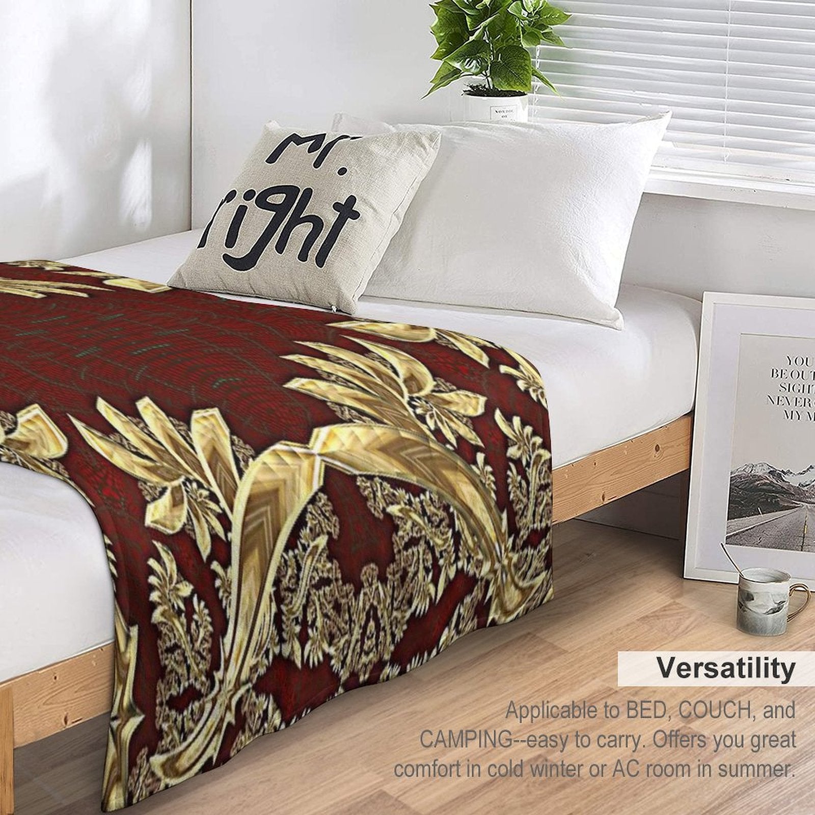 Intriguing... Comfort Throw Blanket