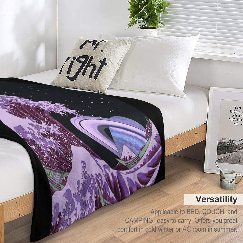 The Great Spave Wave Comfort Throw Blanket