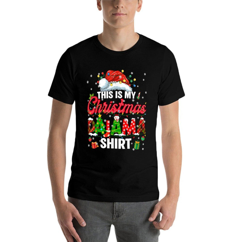 This Is My Christmas Pajamass Xmas Men Women Kid  Polyester Blend T-Shirt
