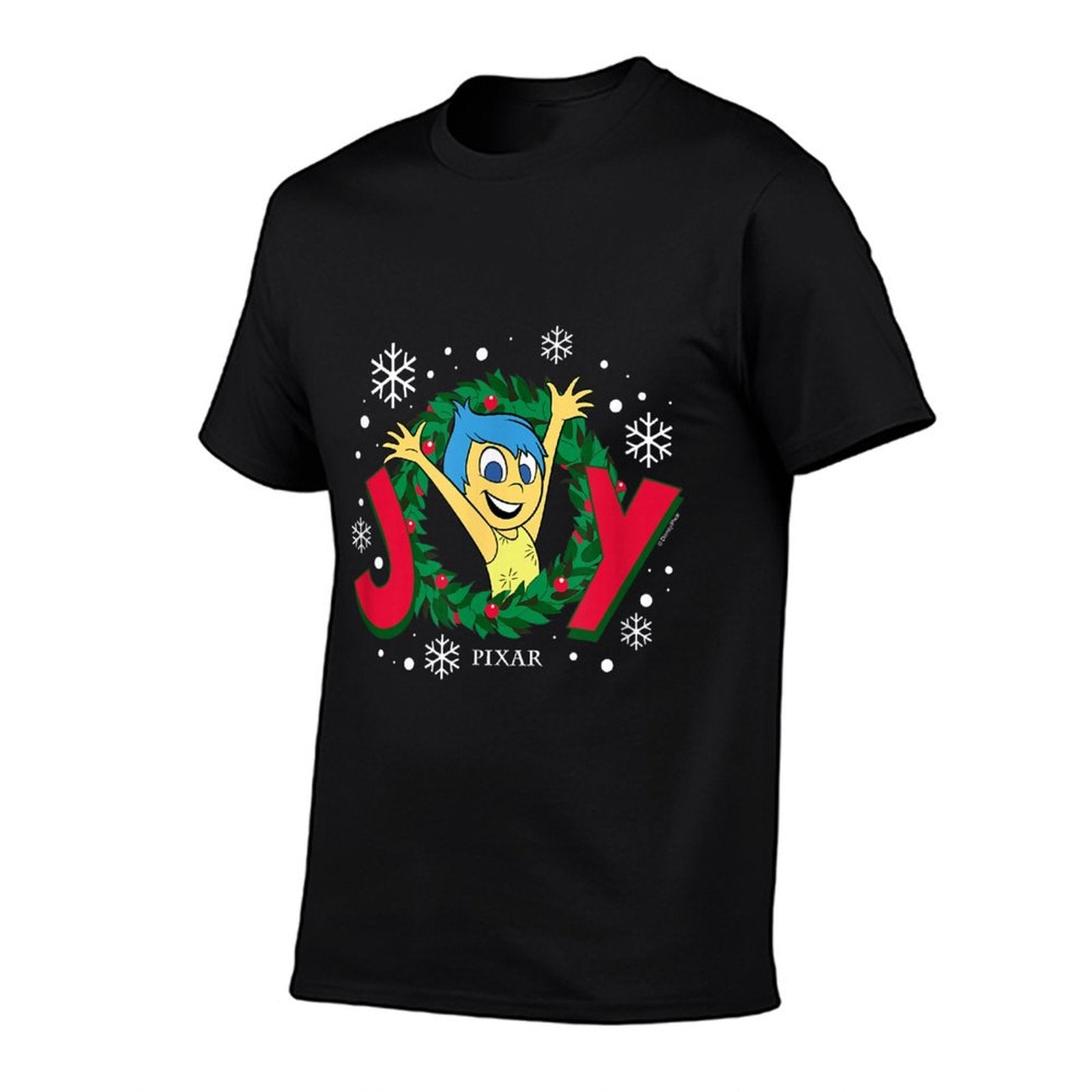Inside Out 2 - Joy Christmas Wreath  Wrinkle-resistant T-Shirt
