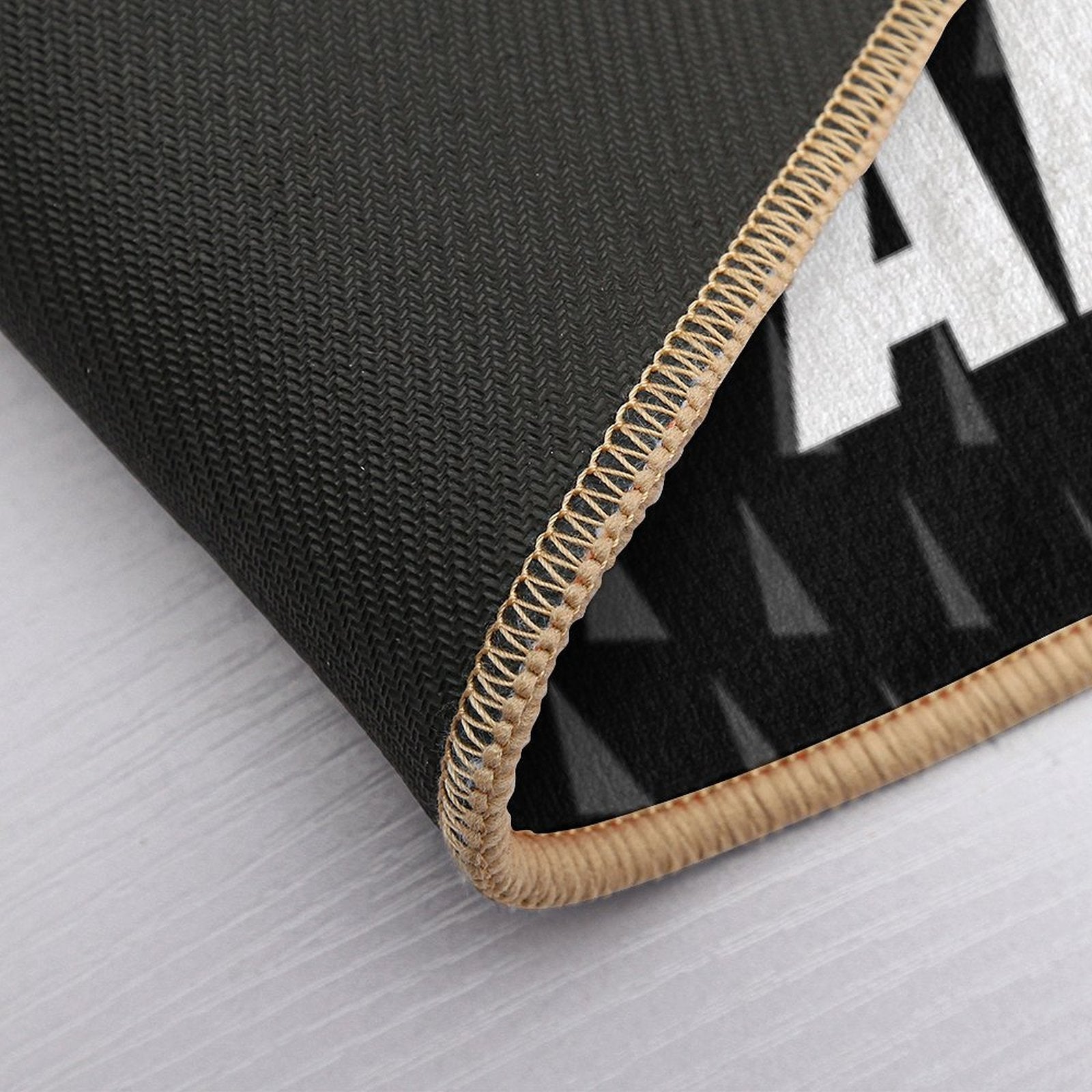 Kiss My Airs Sneaker Head Hype Black & White  Rapid-Drying Bath Mat