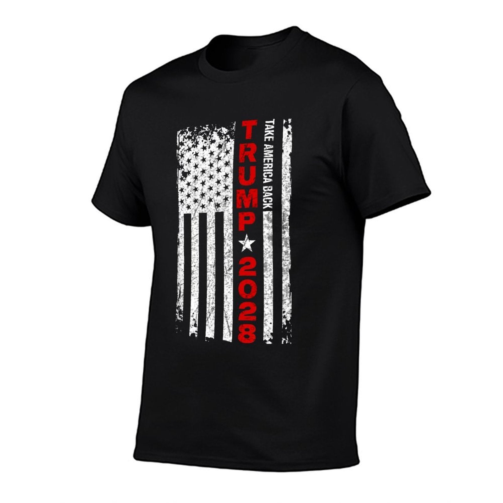 Donald Trump 2028 Take America Back Election American  Fade-proof Color T-Shirt