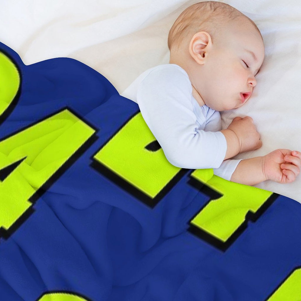 Jeff Gordon NASCAR Sticker Durable Throw Blanket