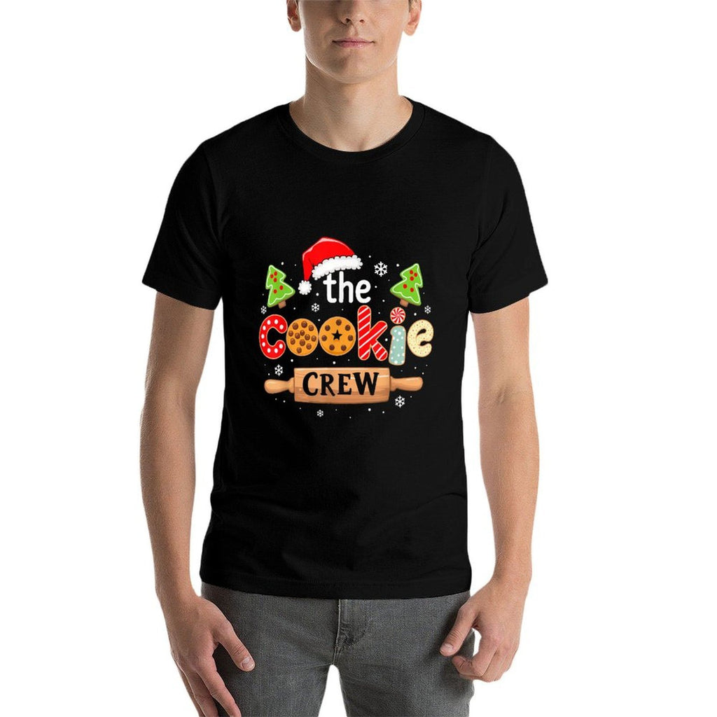 The Cookie Crew Christmas Baking Cookie Lover Kids Women  Cotton T-Shirt