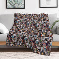 Christian Borle Collage - Many Items Available Plush Throw Blanket