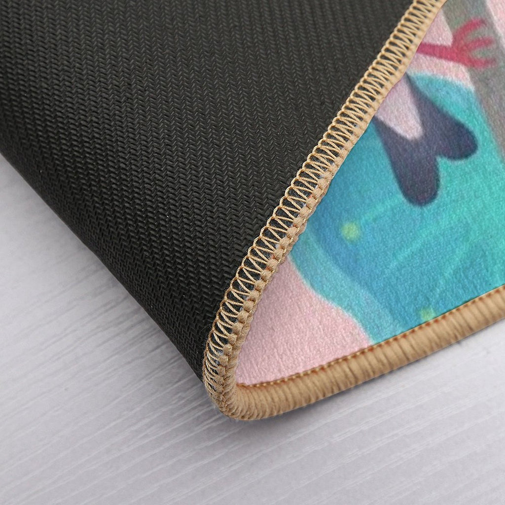 Java Sparrows  Stain-Proof Bath Mat
