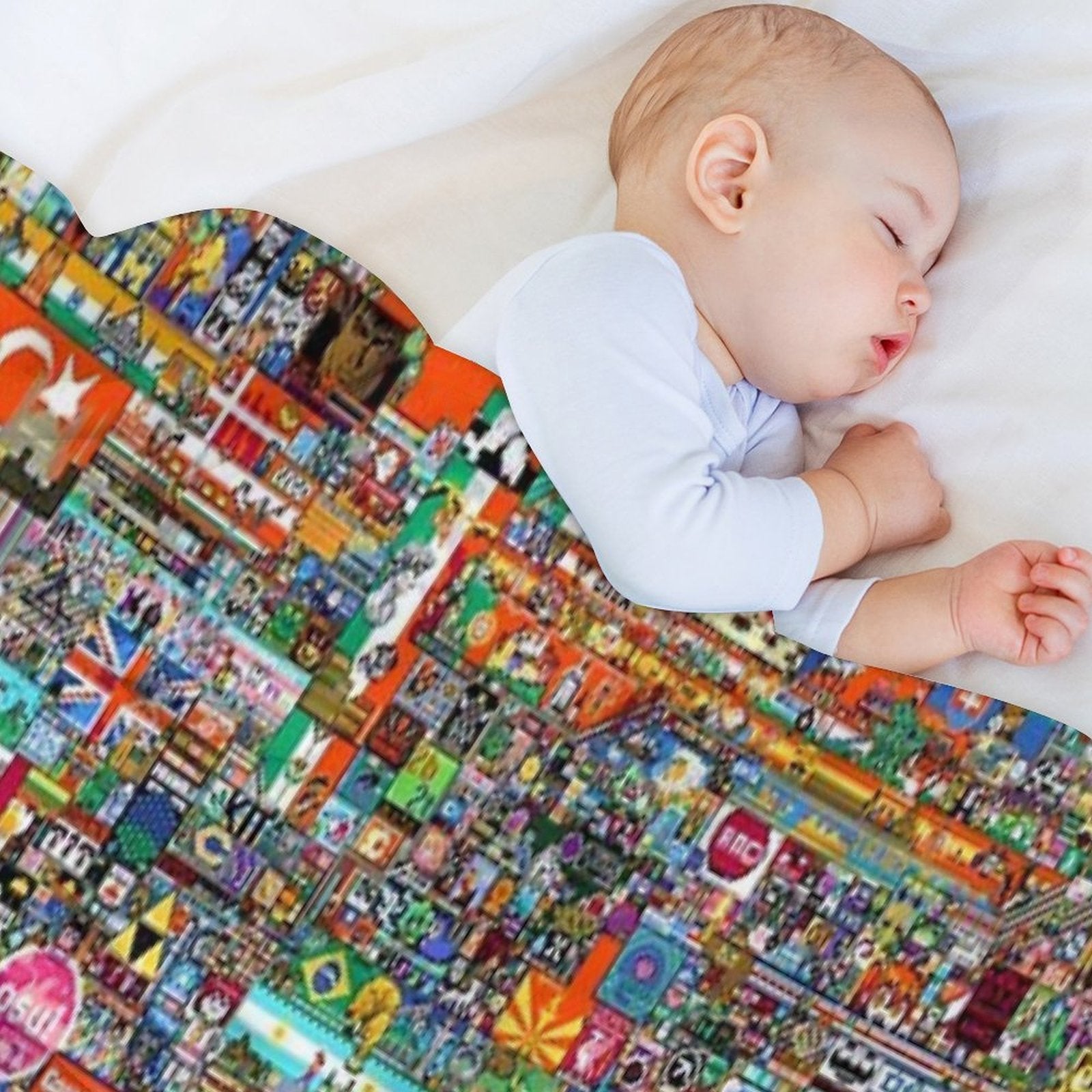 Rplace Reddit 2022 Original Eco-conscious Throw Blanket