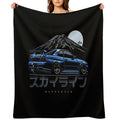 Skyline GTR R34 Gift-ready Throw Blanket