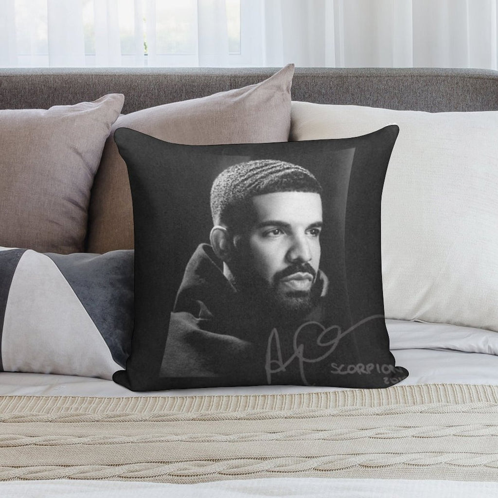 Drake Soft Skin-Friendly Throw Pillow