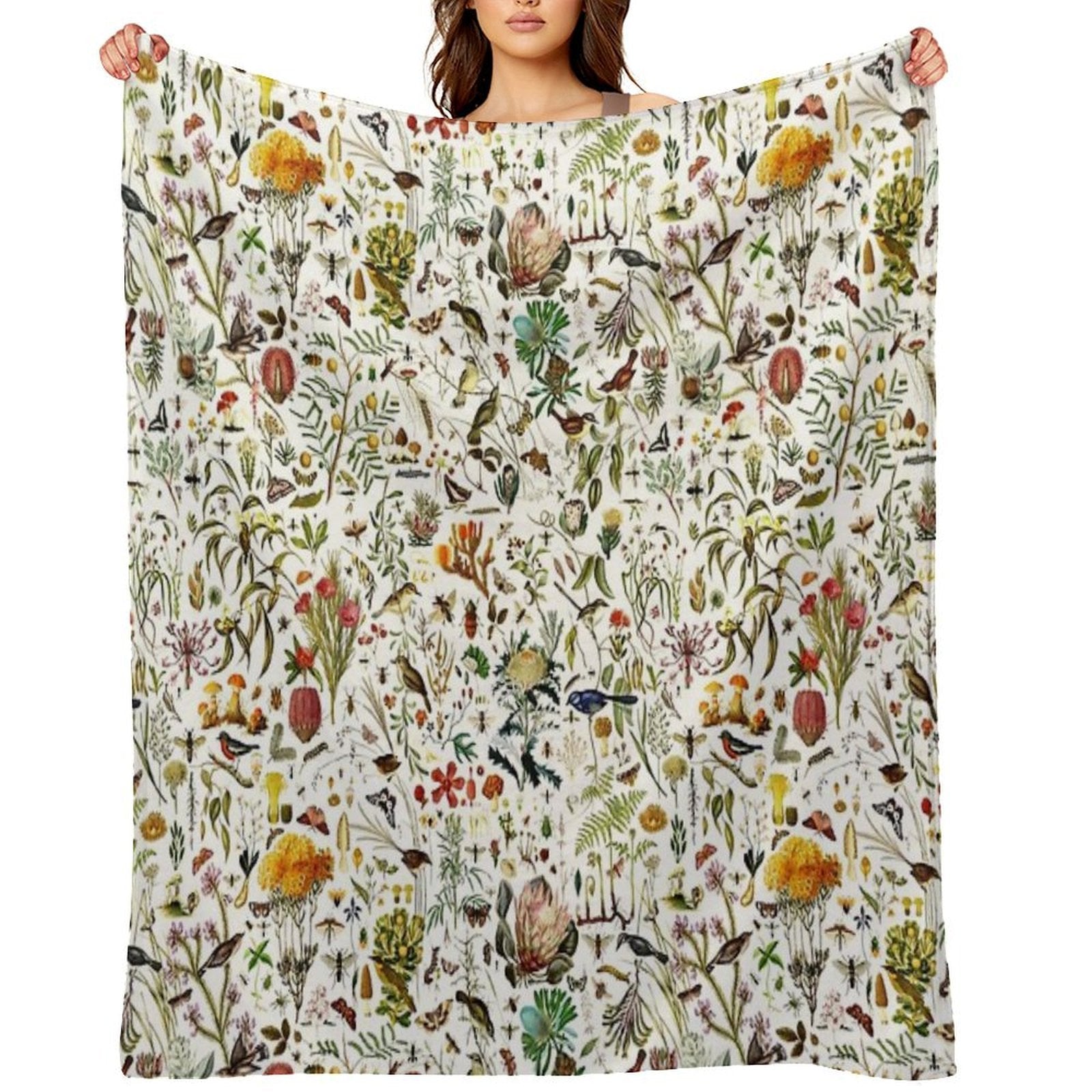 Biology Australia. Plush Throw Blanket